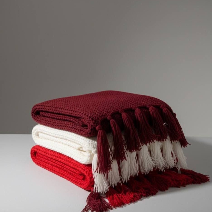 شال گیس بافت ریشه دار(۱۶ رنگی)