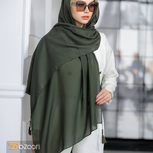 شال رنگبندی ساده فاویانا