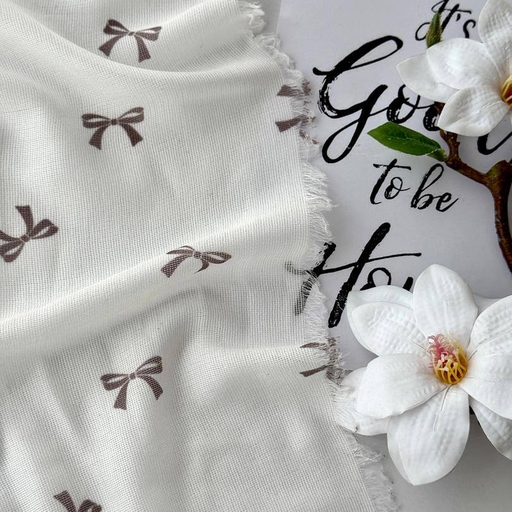 شال کنفی پاپیون دور ریش