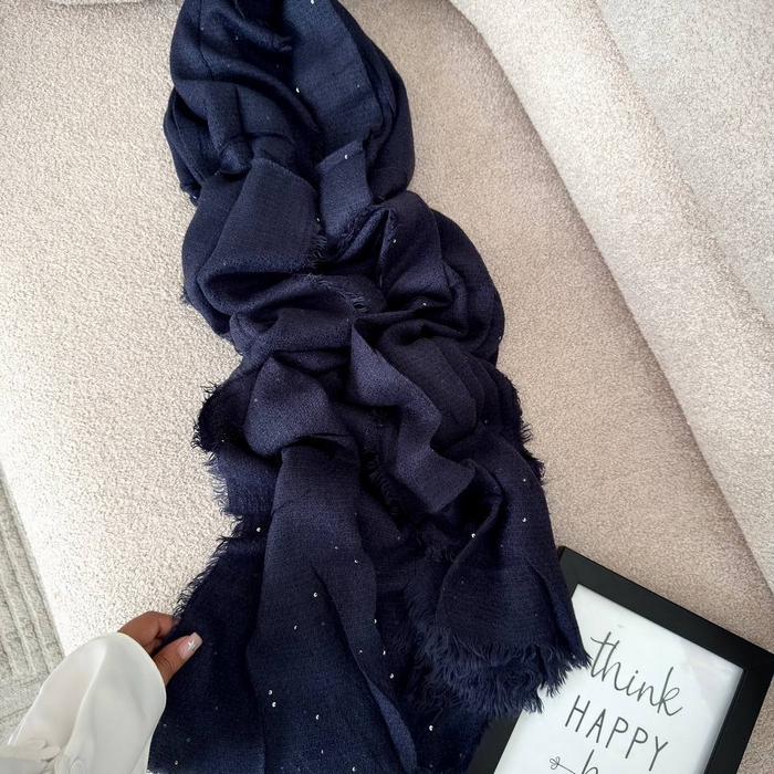 شال کنفی پولکی