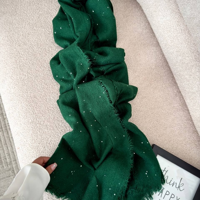 شال کنفی پولکی