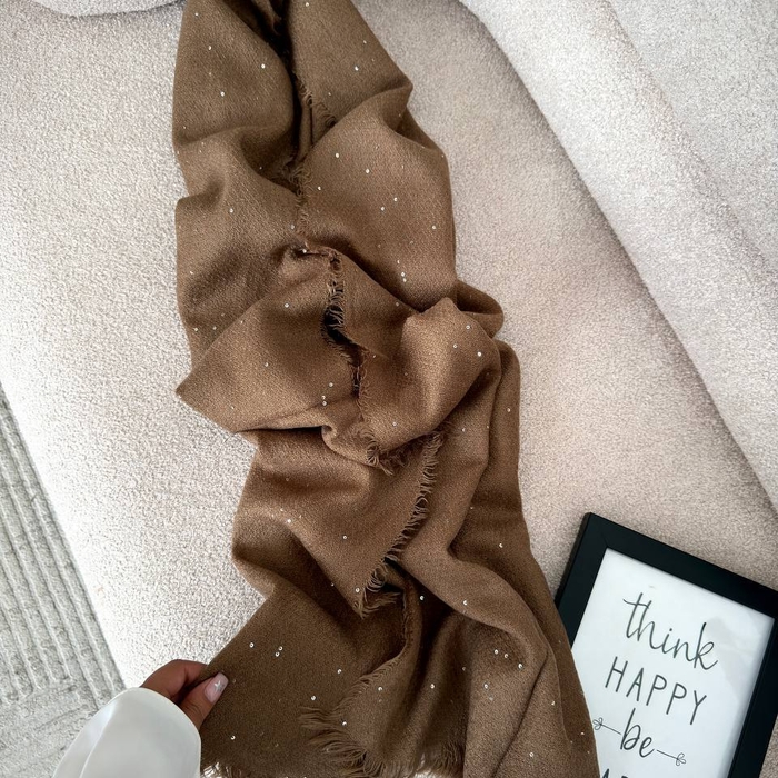 شال کنفی پولکی