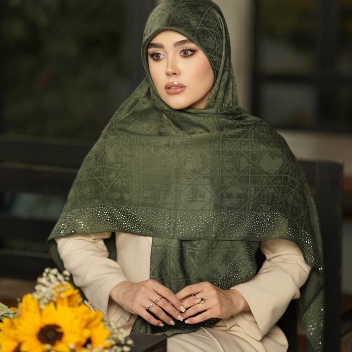 روسری پانو طرح Dior