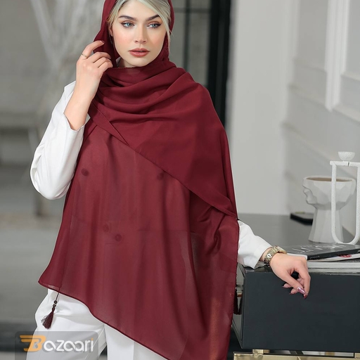 شال رنگبندی ساده فاویانا