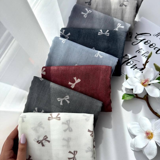 شال کنفی پاپیون دور ریش